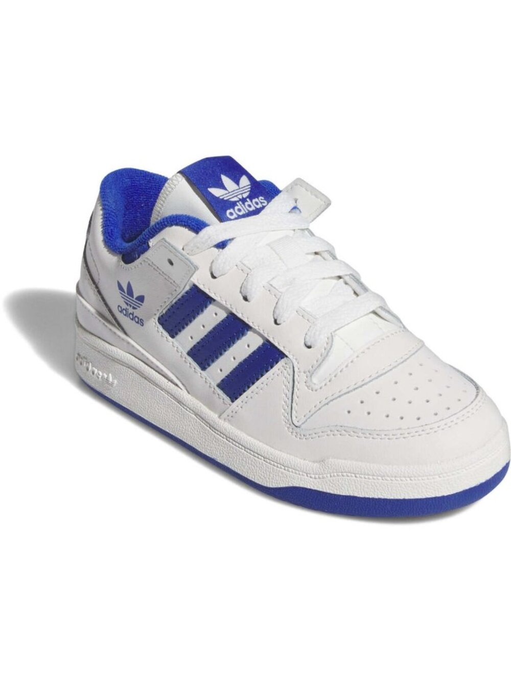 Adidas Forum Low Core White Royal Blue Women's Size 7 Sneakers NEW